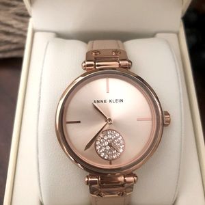 NWT Anne Klein Rose Gold Tone Watch